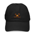 Baseball Cotton - Design. - Island Trees Black Adjustable Printed Hat Cap Palm CafePress Canvas Black Marco