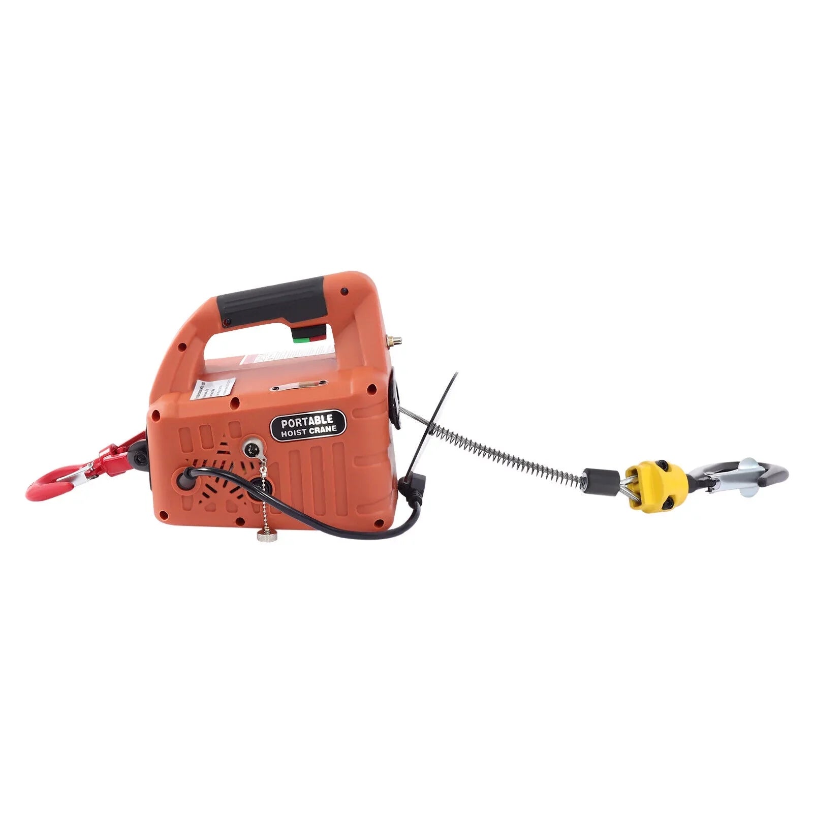 Winch Hoist 3-in-1 110V Kit Wireless Control Portable Lift ZhdnBhnos Electric 1100 Crane Remote