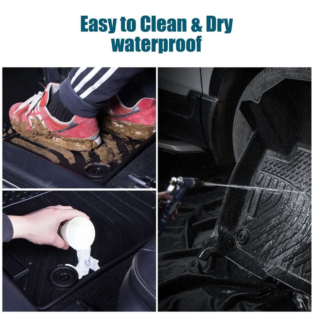 Center 2020-2023 ammoon Floor Floor Mats,Kia Floor Car Telluride Bucket Console Bucket Telluride Dazzduo Telluride