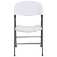 Folding Flash Series Charcoal lb. Plastic Capacity Granite White Furniture with 330 Frame Chair