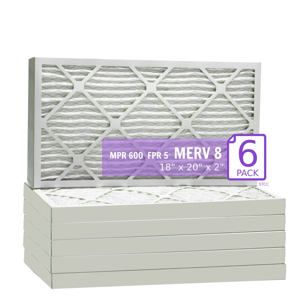 Filter, 18x20x2, DMK80 Extended MERV Purolator Air (6 Mechanical 8, Pleated Surface Pack)