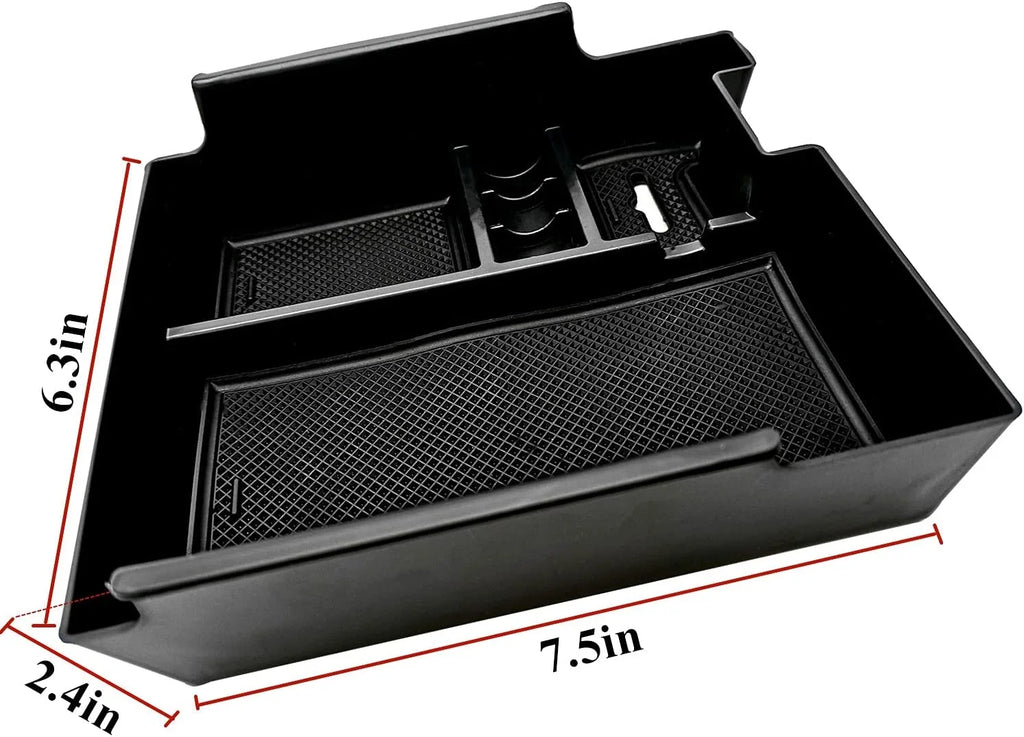 2017 2013 Box Secondary Storage 2016 Console Accessories 2015 Explorer fit for Interior EVTIME 2019 2014 Storage 2018 Center Organizer Tray Armrest 2012
