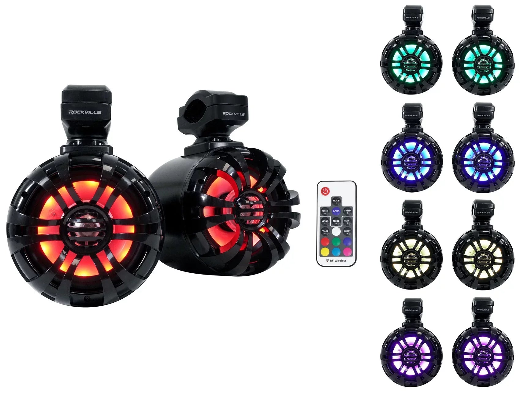 Speakers+Amp Audio Pods+ (2) 2016+ Tower For Polaris General Memphis GEN65FE