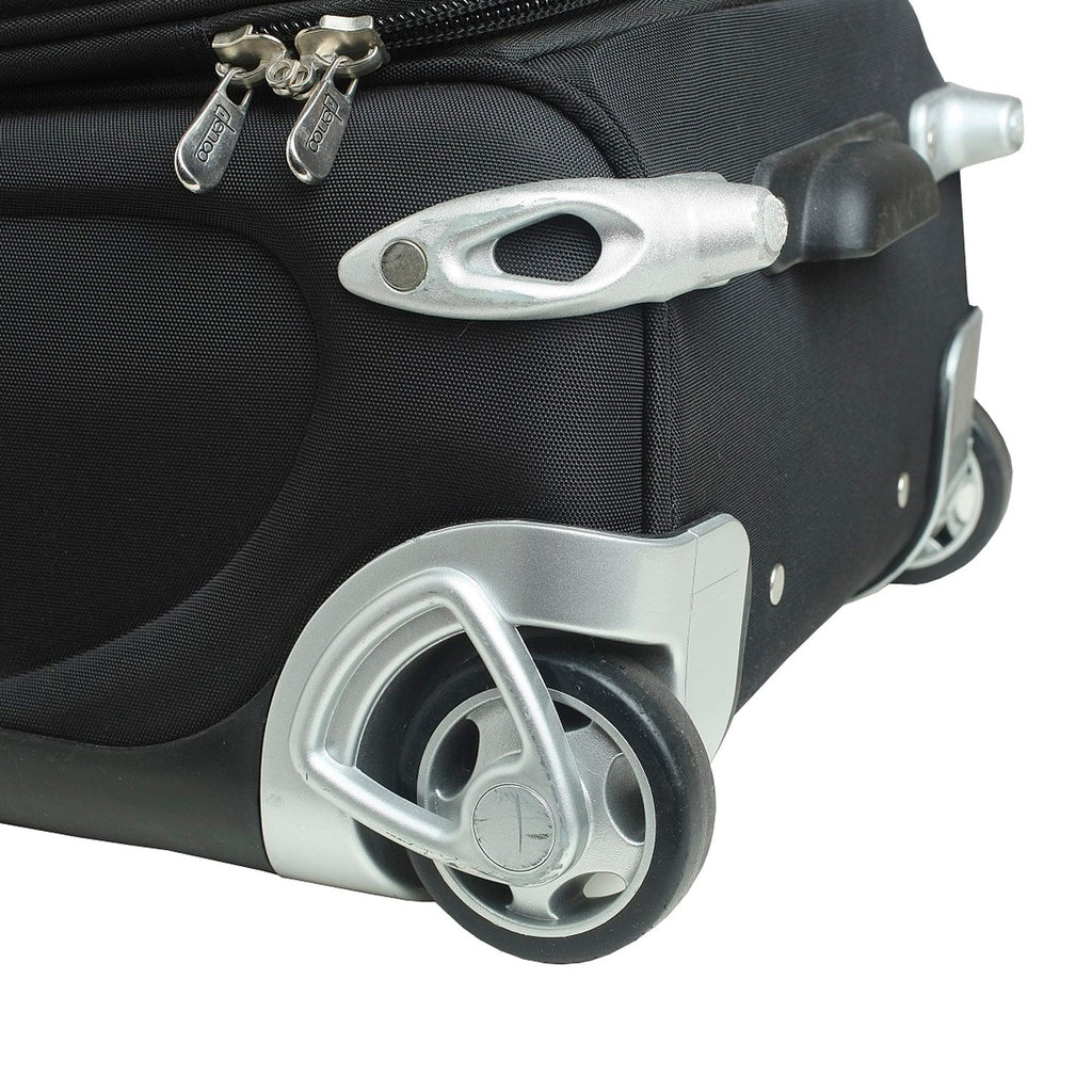 Softside 21" Carry-On Hawkeyes Iowa Suitcase Rolling MOJO