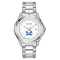 Bulova Men's Stainless Steel Hampton Watch Silver Pirates Classic Sport