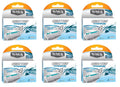 Refill Schick Count Quattro Titanium - + Ruler Cartridges Eyebrow 24