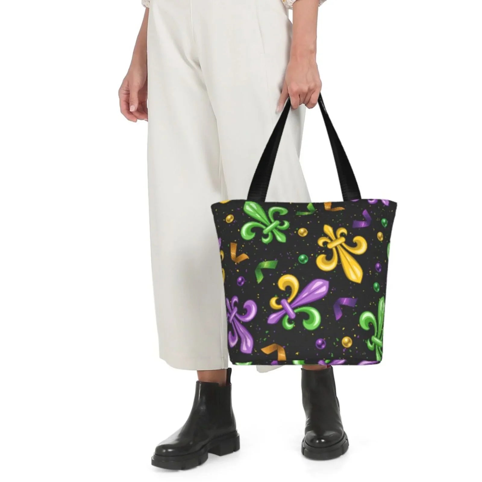 Bag Lukts Capacity Women'S Hobos Bag,Shoulder Large Carnival4 Gras Tote Handbags Bag Mardi Shopping