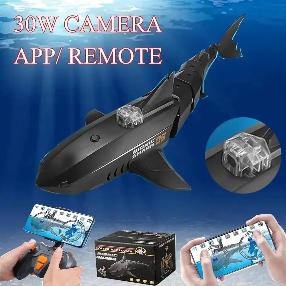 with Camera remote Animals boats Submarine Boys control camera Electric Shark 04 Vessel Toys Kids Children 30W Toy Pool