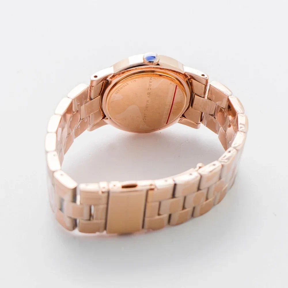 Marc Marc 36mm Jacobs By Rose Tone Watch Gold MBM8625 Amy