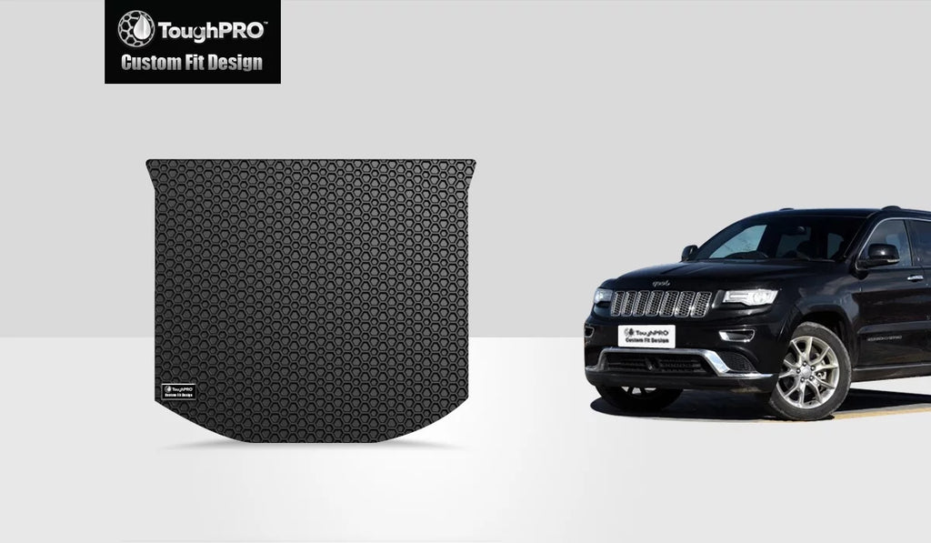 Cargo USA) in ToughPRO climate with Grand - Cherokee Rubber All (Made - Mat 2018 Black Compatible JEEP - Duty - Heavy