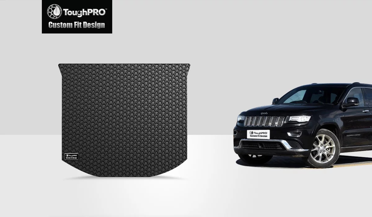Cargo USA) in ToughPRO climate with Grand - Cherokee Rubber All (Made - Mat 2018 Black Compatible JEEP - Duty - Heavy
