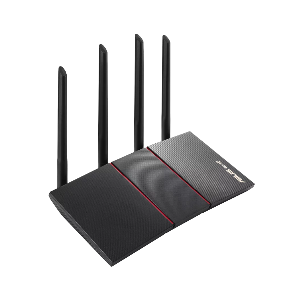 '- 4 Band 5 Network Asus x Gig... Speed Router x Port 4 - 1 6 External) - Band x Broadband - Antenna(4 -AX55 x 802.11ax Ethernet GHz Port - Wi-Fi Wireless /s 225 GHz Wireless 2.40 - -