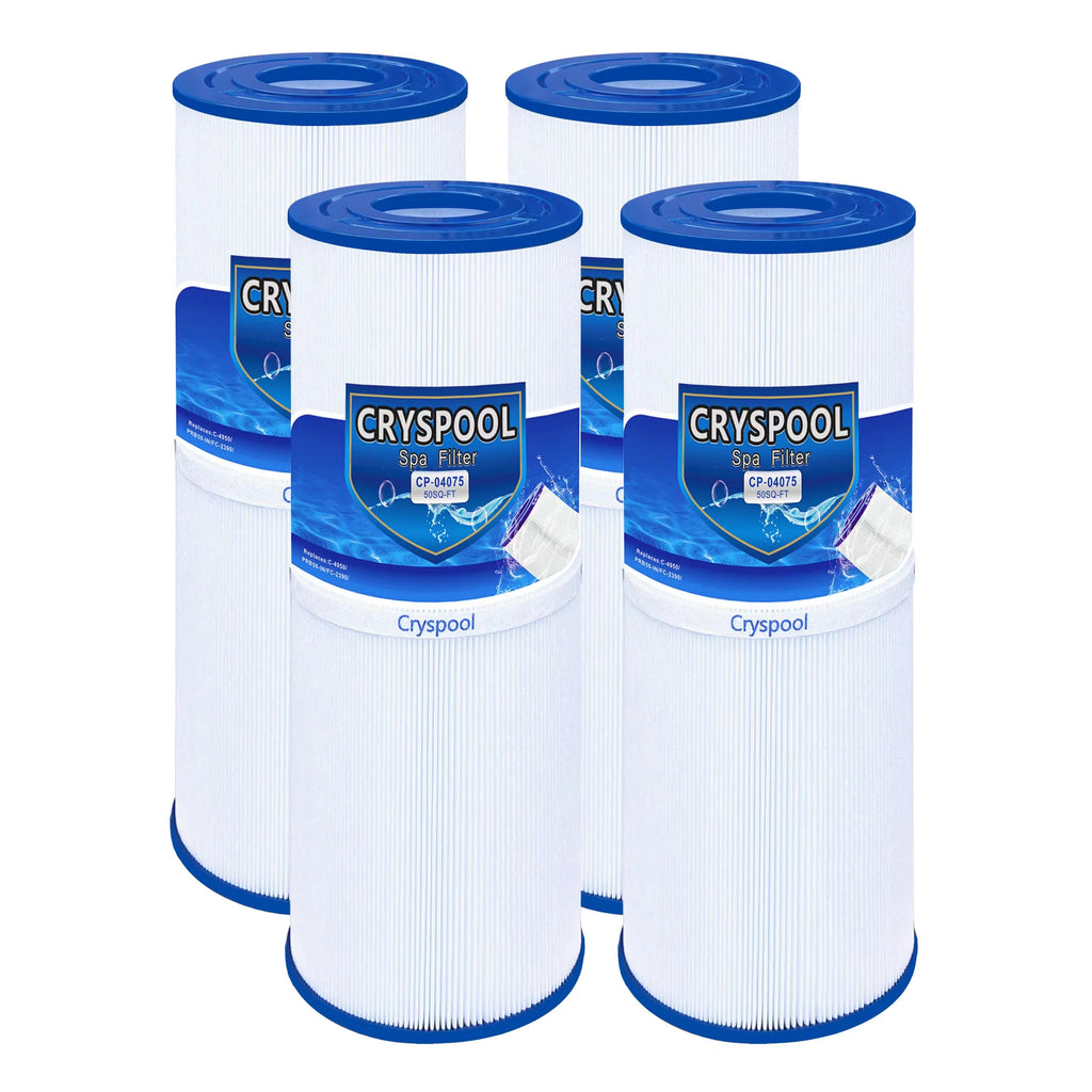 4 FC-2390, , Filter Tub 50 with ft PRB50-in, Filter 03FIL1600,373045 Cryspool C-4950, Hot Pack sq. Compatible Spa