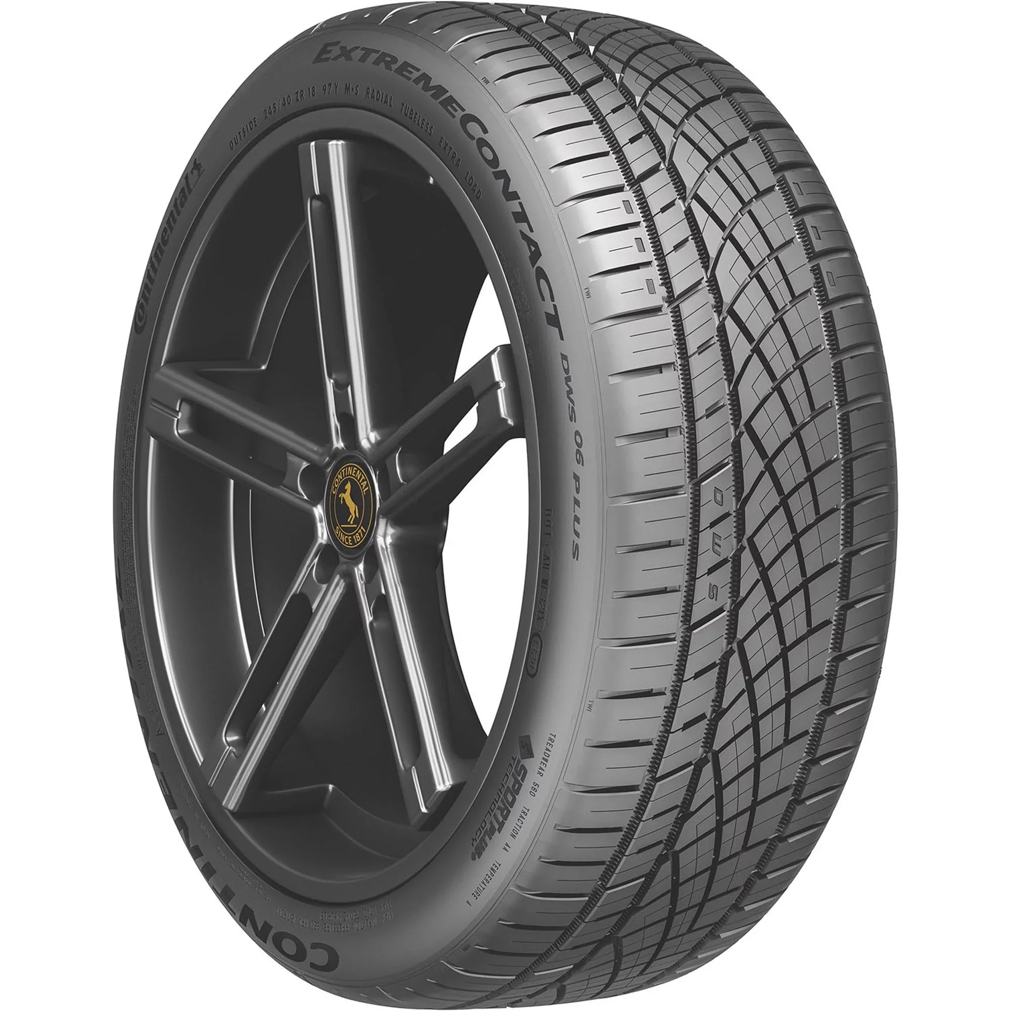 Passenger ExtremeContact DWS06 95Y Edition Chevrolet 427 Corvette 275/35ZR18 All Z06 Corvette Fits: 2006-07 Chevrolet Z06, 2008 Tire Season Continental Limited