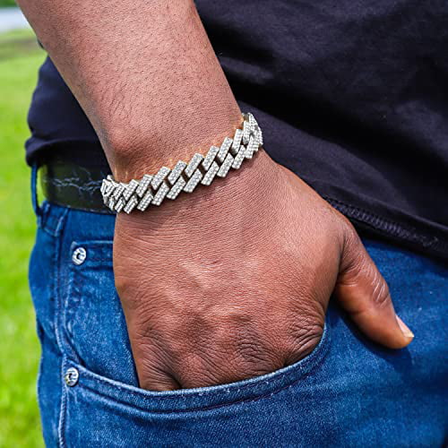 Color Set. Charles Flame Sets Out Out Blinged Single on Blast (ST10380- Bracelets ) Out Watch Colourful Iced Iced Rainbow Collection or Mens with Combo Raymond
