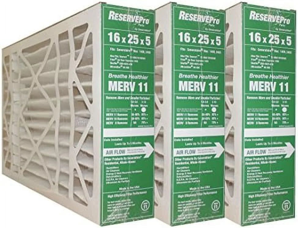 4541 24 15/16-6FM1625 #4511) 3/16 Air 5/8 (Old X 16"X25"X5" Size= X 4 15 Filter-Actual Reservepro