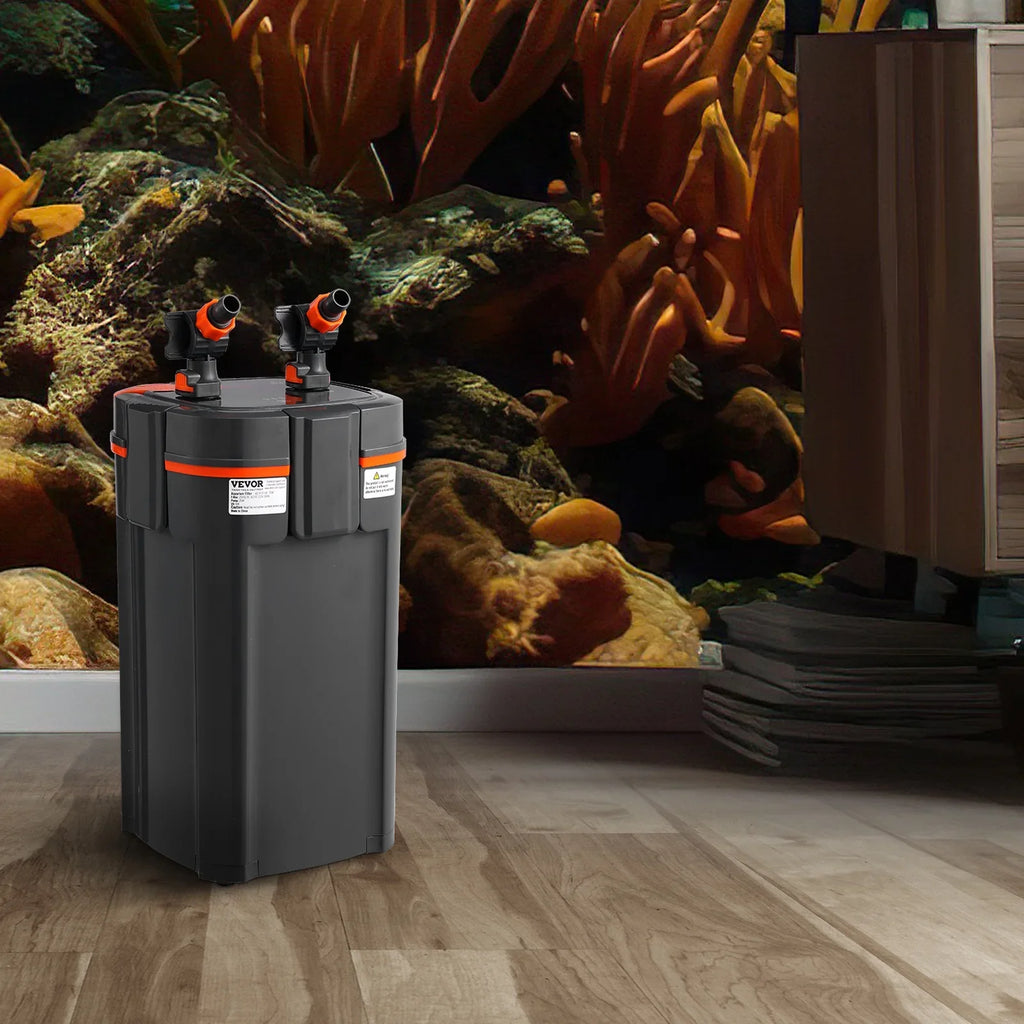 Lamp Canister 235 Tank 25w Gallon UV Quiet SKYSHALO Filter Fish Aquarium