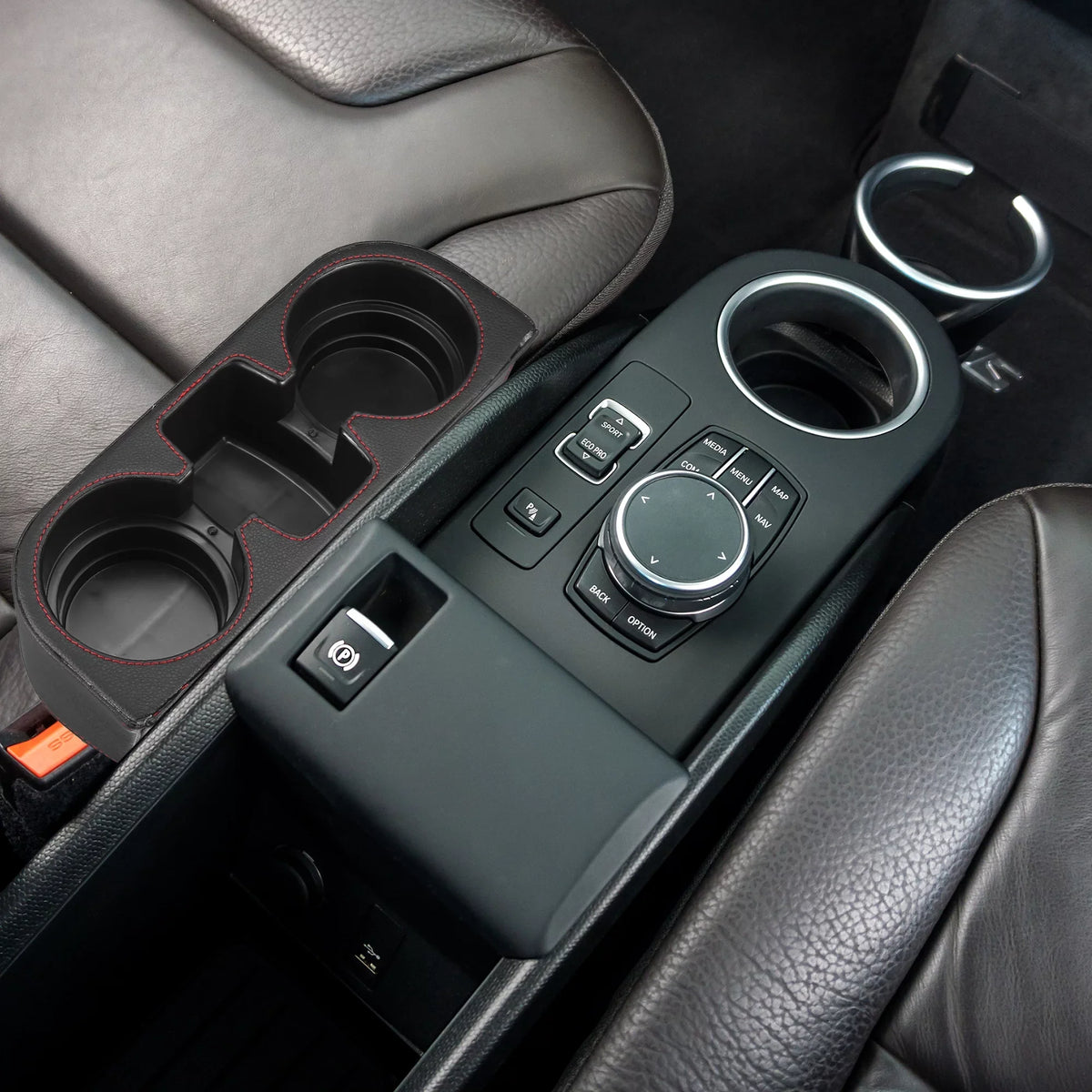 Cup Console Storage Car Filler Gap Pocket Box Holder Seat Black Multi-function Side Organizer Red Seat Car