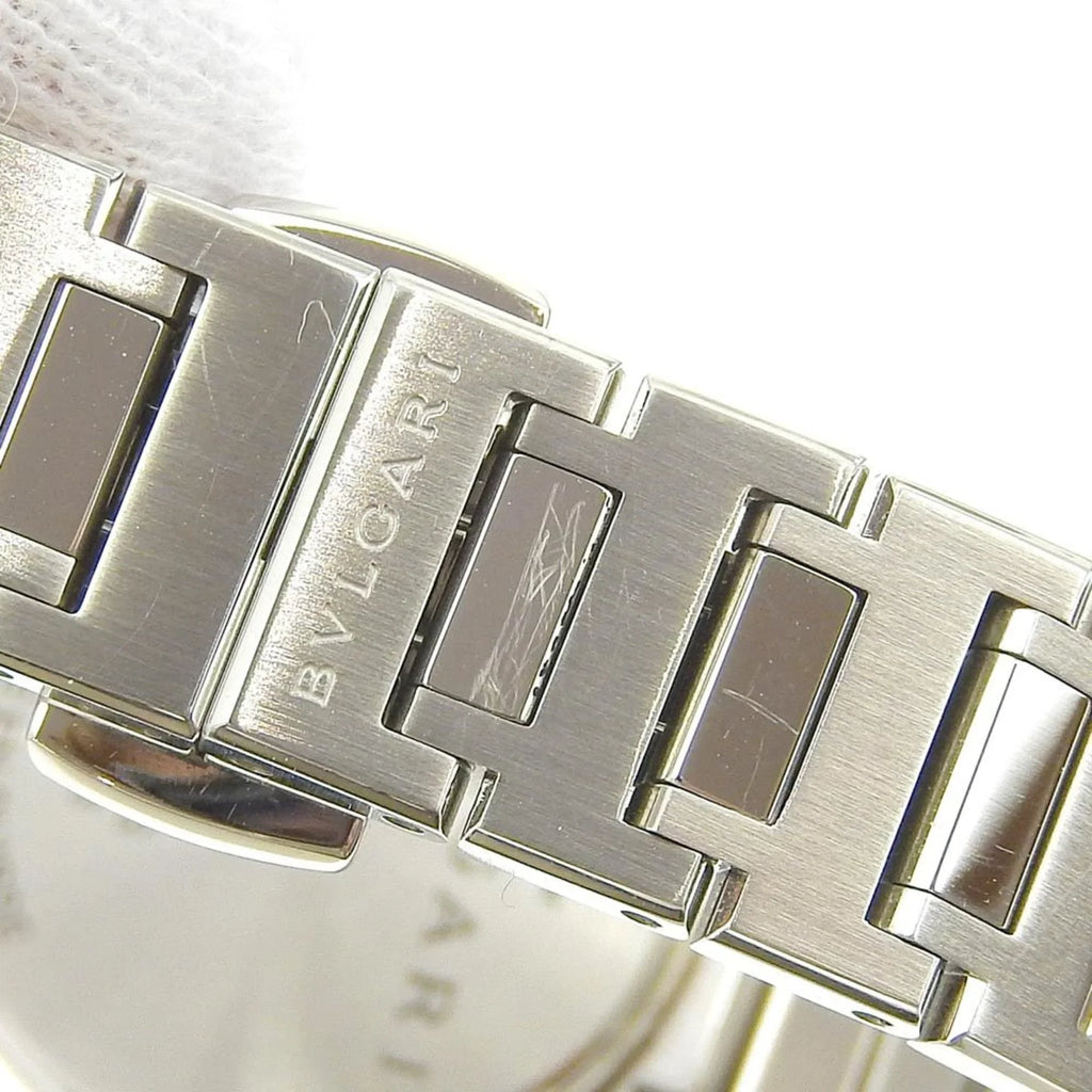 Diamond Pre-Owned 103095 Bulgari (Like Battery Shell of Dial Watch Pearl New) Mother 12P BB23S BVLGARI