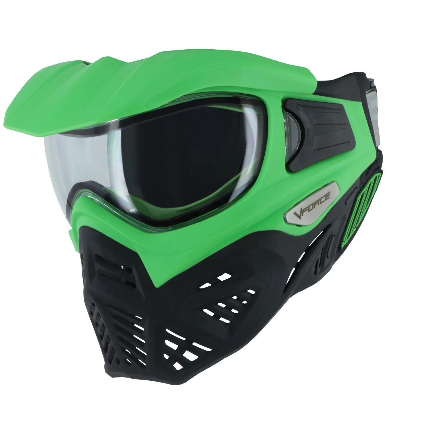 w Thermal Paintball - V-Force Black Green Clear Grill Lens 2.0 Goggle Venom Mask