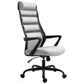 with lb. 26.75 Swivel Vinsetto Height, & Capacity, 275 Adjustable Chair Grey in Executive