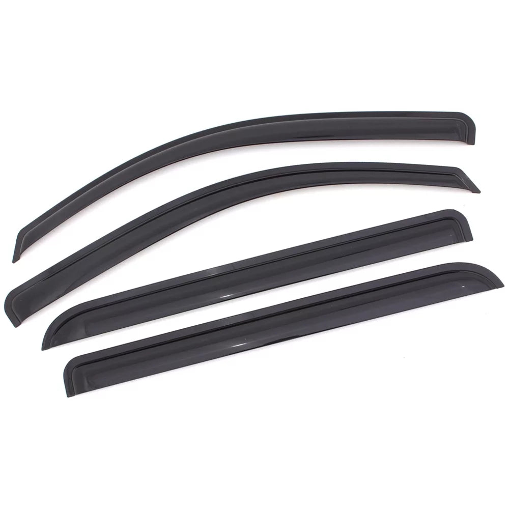 Set Guard 2018 11-19 Vent Rain 2014 Ford Outside Visors Mount Acrylic Motorsports 2013 2011 4Pc Ikon Deflector 2012 Fits with 2017 Window 2015 2016 Explorer