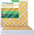 Furnace 17x17x2 HVAC AC Filterbuy Pleated Filters 11 (3-Pack) MERV Air