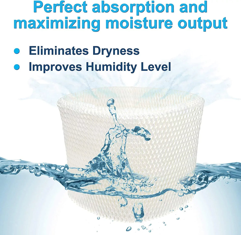 Humidifier BCM3855 3-Pack W15 W12 SWF75 W14 HQRP BCM3955 Bionaire BCM3600 BWF75 Filter for BCM3656