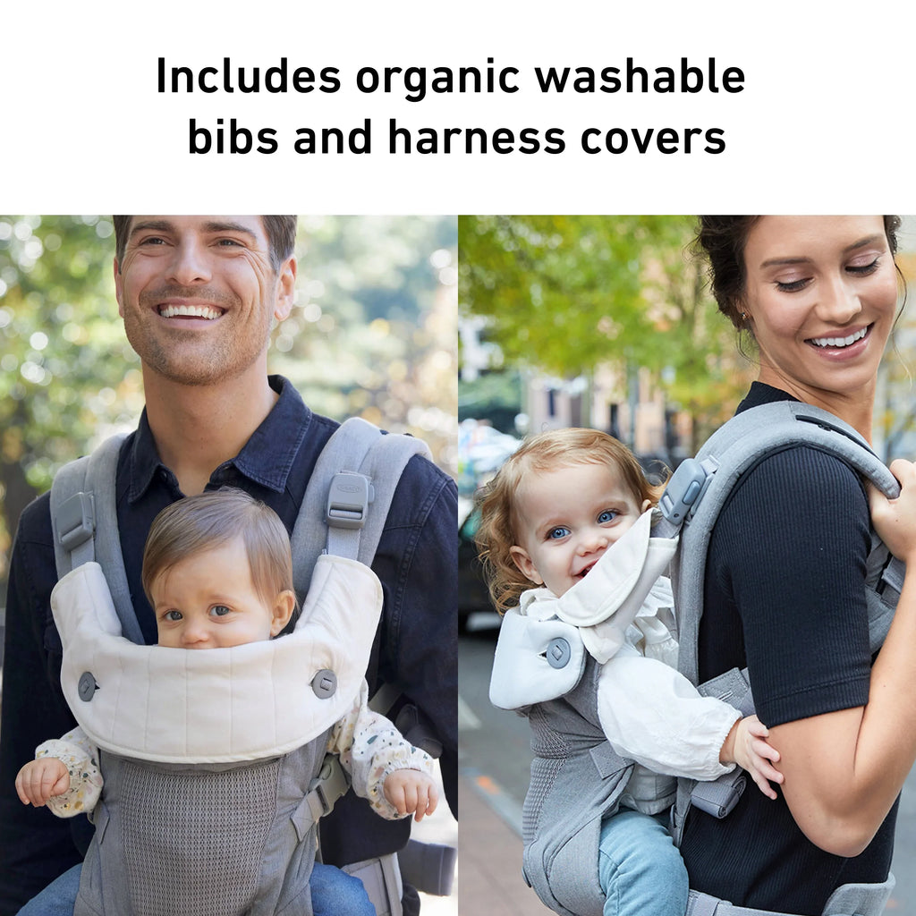 Mineral Me Baby 4-in-1 Gray Carrier, Cradle Graco