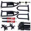 Swing Kit Swingarm For Go Steering Suspension A-Arm Knuckle Kart Buggy Arm Kart Spindle For Front /Go Upper/Lower Bike Upper/Lower Swingarm Quad Arm Suspension Assembly Upper&Lower