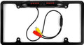 Black Backup Plate License Frame Night Rearview Camera 170° Vision Reverse Car