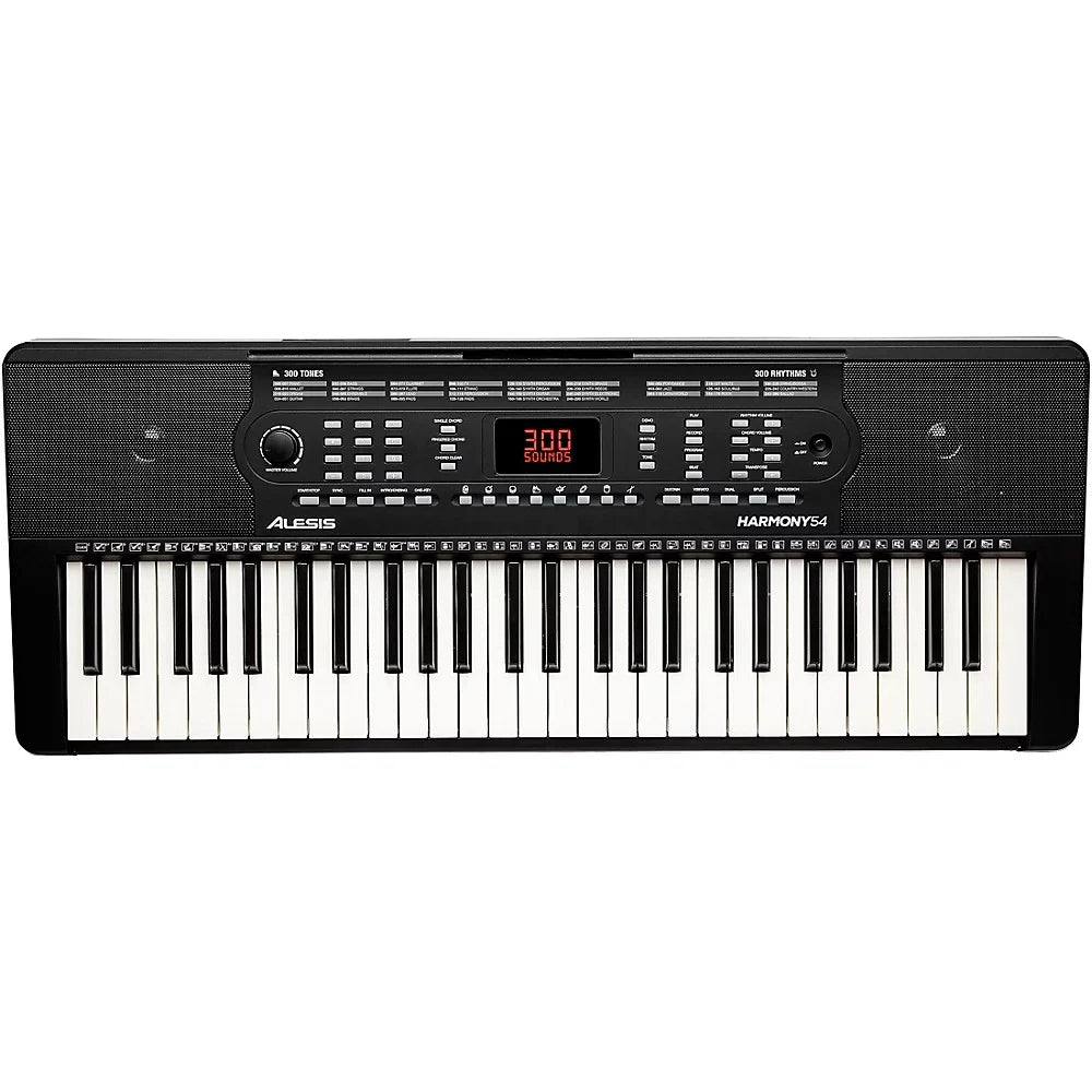 54 with Built-In Alesis Harmony 54-Key Portable Keyboard Speakers