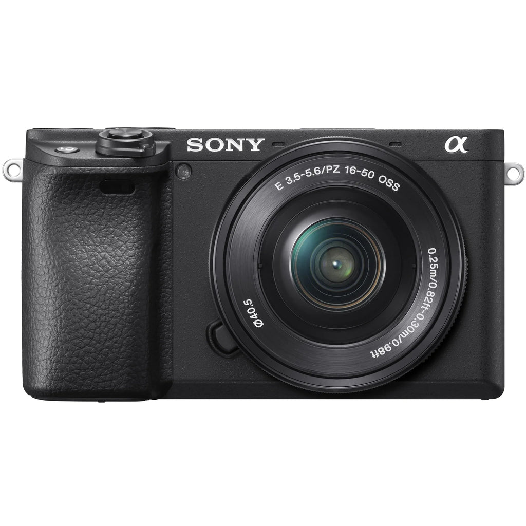 and 40.5mm -6400L Sony Interchangeable-Lens and with Suite, Bundle Card, Camera -C Photo 16-50mm Editing Memory a6400 Battery Bag, Lens Camera Video Kit Mirrorless 64GB with Filter Camera
