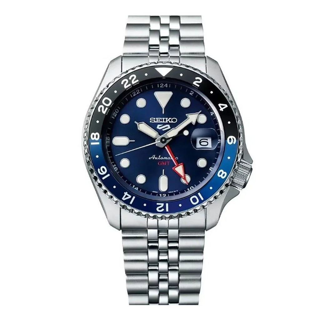 Watch 5 Black and Seiko Bezel Blue