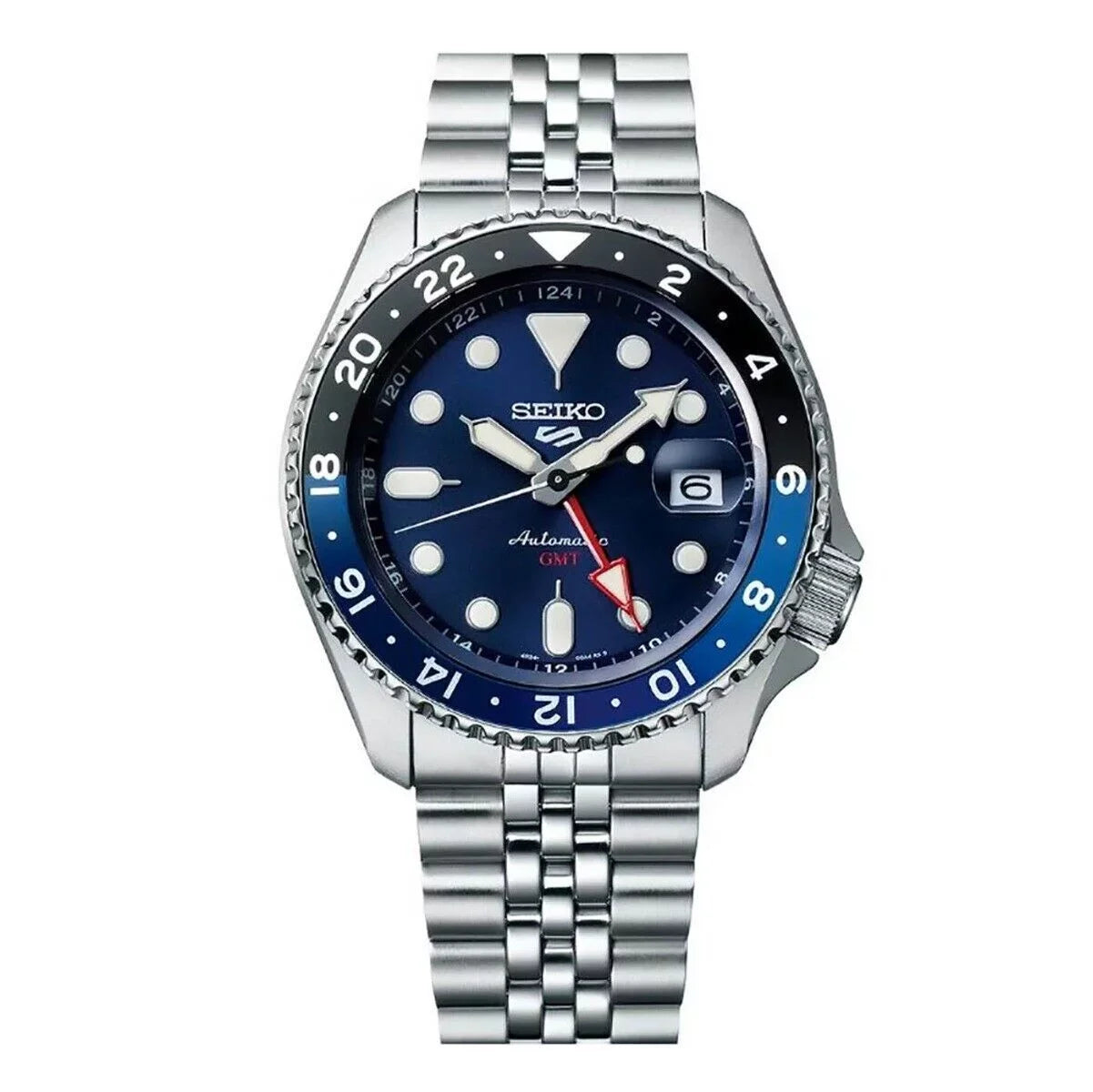 Watch 5 Black and Seiko Bezel Blue