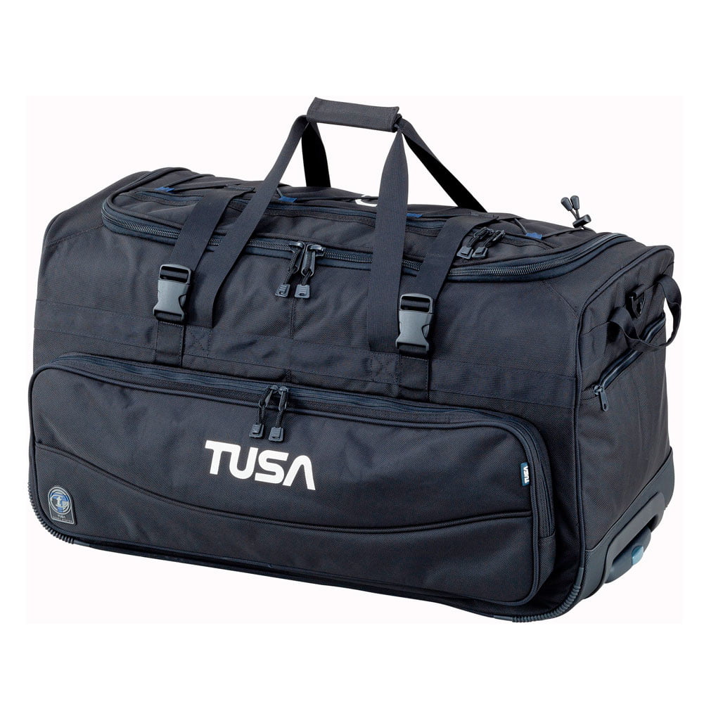 (-2-) Bag Duffel Roller Adult Black Unisex