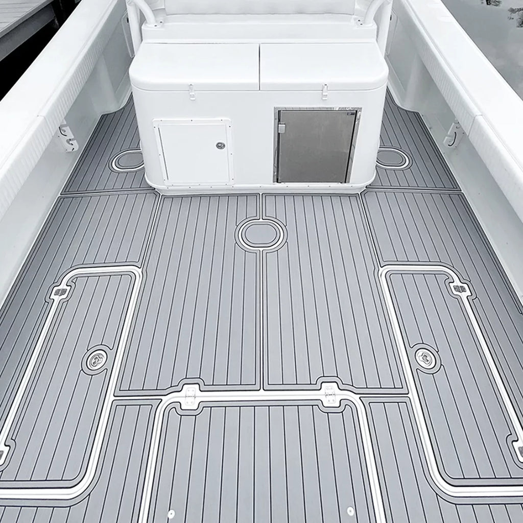 Decking Fits 35" Flooring Teak Sea 94"x for Marine Self-Adhesive Deck Mats/Decking Yacht Vessel Faux Vessel Sheet/Carpet Pad Foam Non-Skid