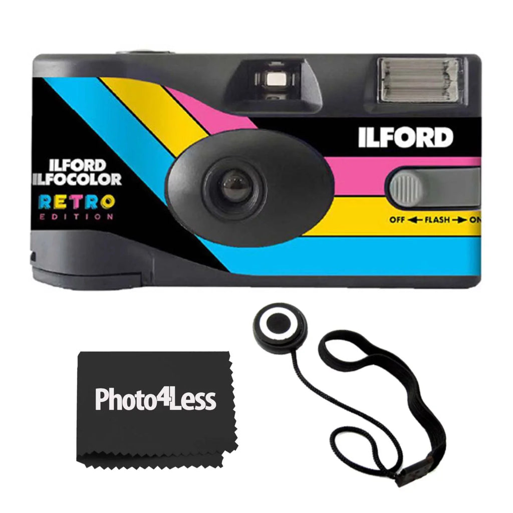 Ilfocolor Retro Cap Ilford Lens Use Holder Rapid Camera + Single