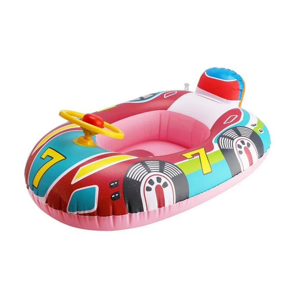 Lnflatable LiebeRen Baby Float Floats Pool Kids Toddler Steering Boat Airplane Swimming Seat with Swimming Ring