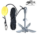 or Board & Yellow Silver Kayak Stand Black, Anchor Paddle - Up