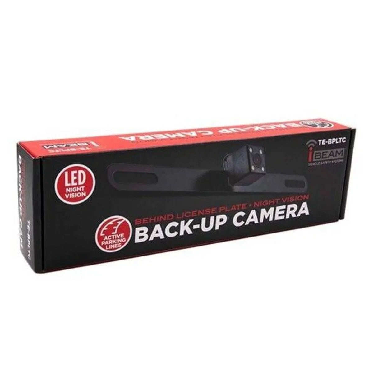 License Behind Metra Camera by Lines iBeam Park Active Plate