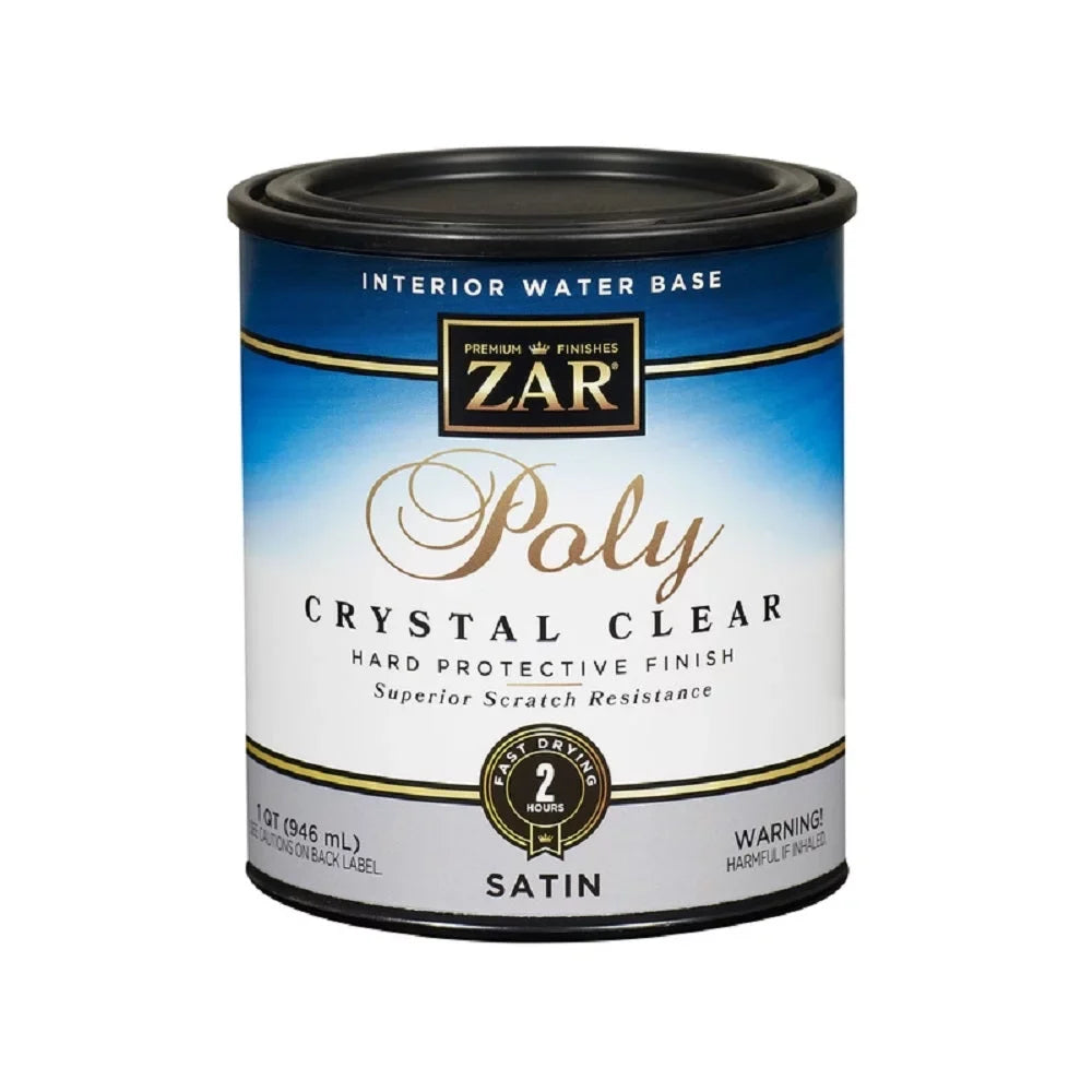 1 Moisture-Based Polyurethane, Clear, Each Aqua 32512 qt,