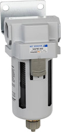 bowl, micron, 3/4" npt air coalescing compressed filter, drain, bracket manual - 0.1