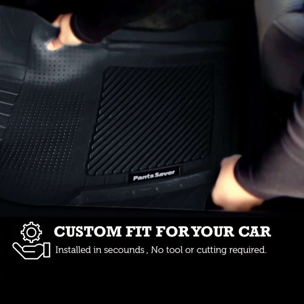 Climatic Custom Mats PantsSaver for Set 2022-2023 GV80 Piece Floor -4 Fit Genesis Protection (Gray) All