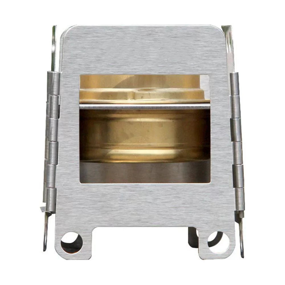 Wood Backpacking Camping Stove Stainless Steel and for Stove, Lixada Portable Picnics