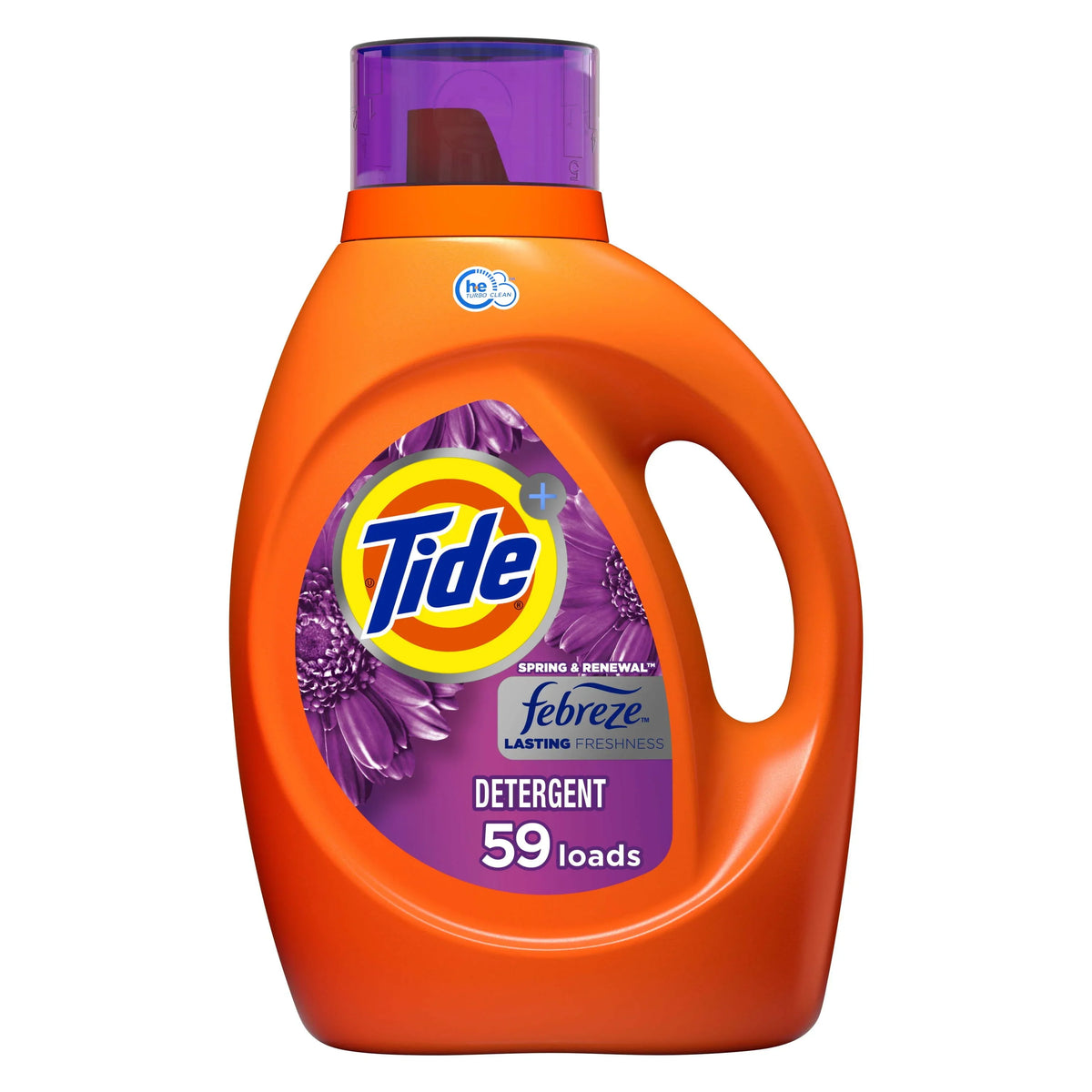 oz Spring Loads & Tide 92 Liquid Laundry Renewal fl HE, 59 Detergent,