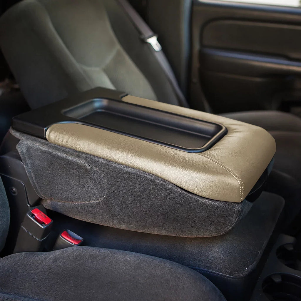 Lid Center 06 03 Armrest Repair 05 2007 Beige 2001 Pickup Silverado 02 Console Escalade to 04 Assembly Kit Truck Sierra For