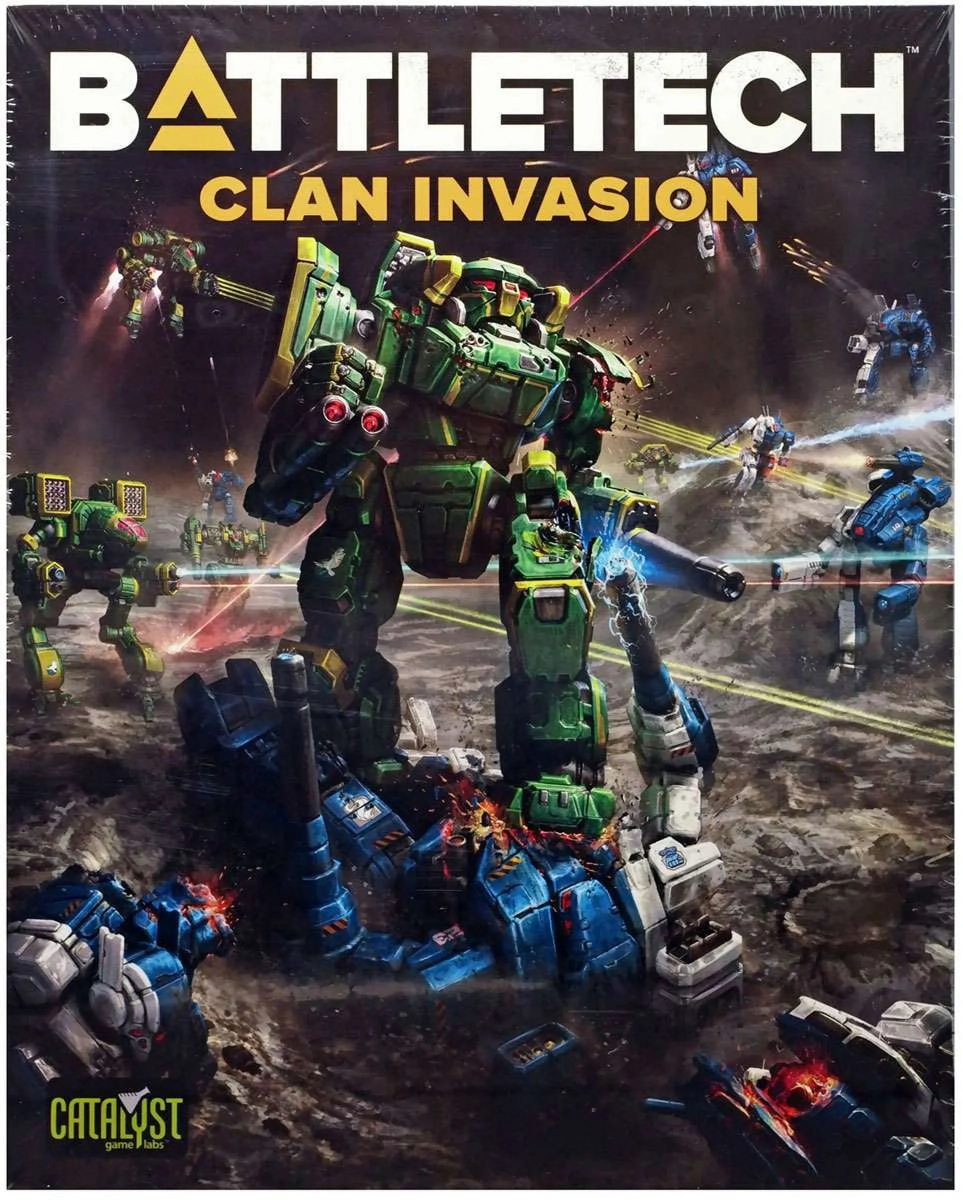 Labs Clan Set Catalyst Game Box Invasion Exp Battletech: