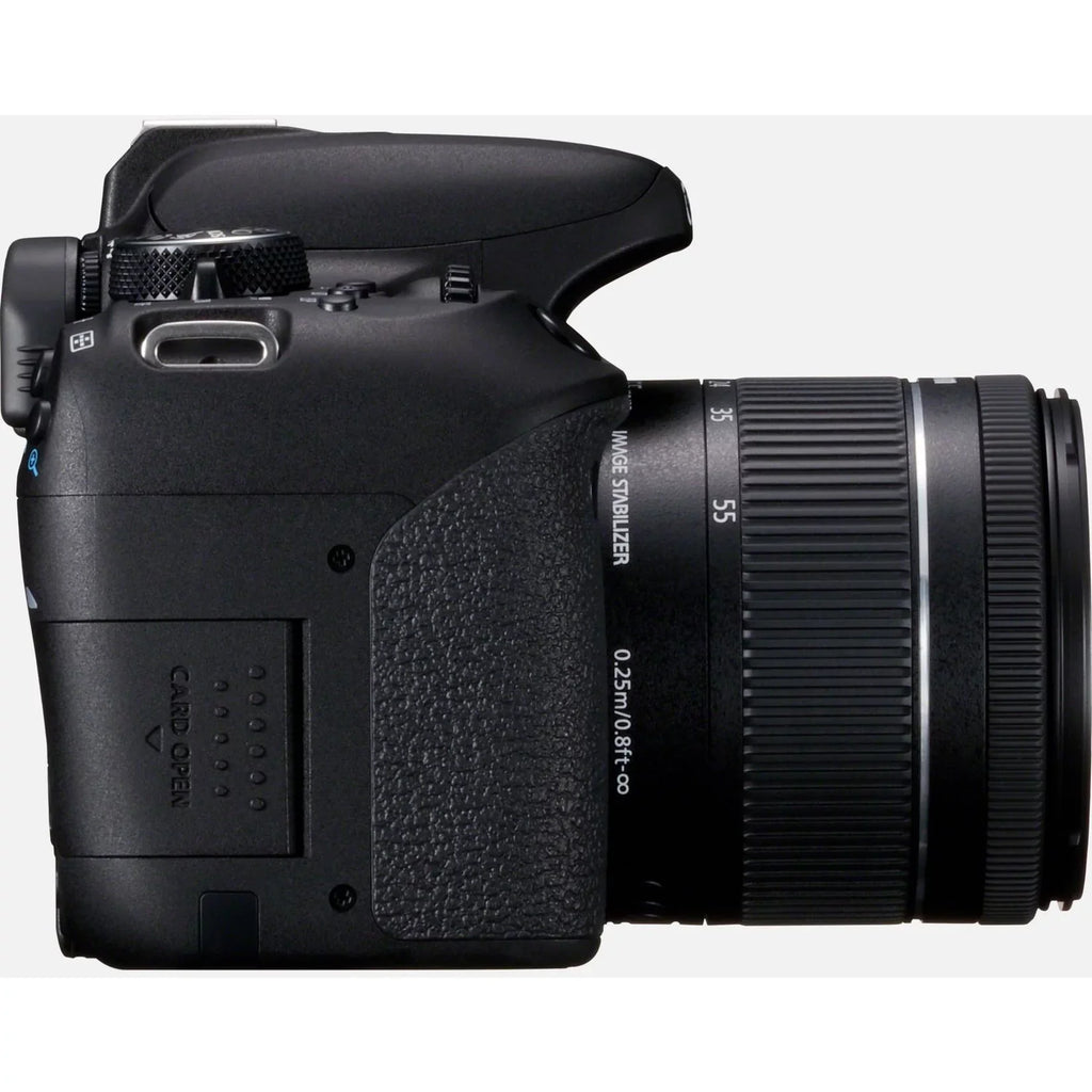800D 24.2 Black Megapixel Canon 0.71", Lens, Digital 2.17", Camera with
