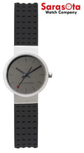 Titanium Rubber Dial Black Women's Jacob Gray Watch Clear 421 Series Jensen